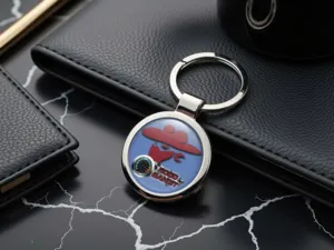 Keychain Stylish Finish Stainless Steel